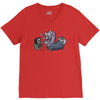 monster found something better V-Neck Tee