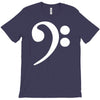 bass cleff funny T-Shirt