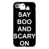 say boo and scary on iPhone 8