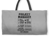 Project Manager Weekender Totes