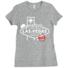 Pray for Las Vegas Ladies Fitted T-Shirt