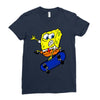 sponge board Ladies Fitted T-Shirt
