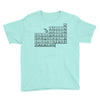 questionable table of elements Youth Tee