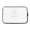 cycling is dope Laptop sleeve