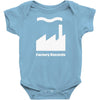 factory records Baby Onesie