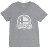 smash crest V-Neck Tee