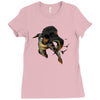 midnight flight Ladies Fitted T-Shirt