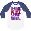 gengar is my spirit animal 3/4 Sleeve Shirt