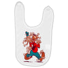 the flying spaghoofy monster Baby Bibs
