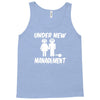 under new management stag night wedding mens Tank Top