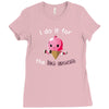 i do it for the ice cream Ladies Fitted T-Shirt