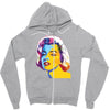 pop art marilyn monroe Zipper Hoodie