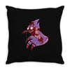 mordecai from regular show, walking dead Throw Pillow