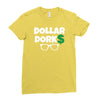dollar dorks Ladies Fitted T-Shirt