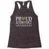 proud autism fiance Racerback Tank