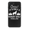 chill hungry wolf iPhone 7 Plus Case
