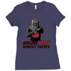 uncle black knight Ladies Fitted T-Shirt