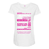 quens are born in march Maternity Scoop Neck T-shirt