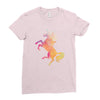 Unicorn Ladies Fitted T-Shirt