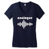 analogue Women's V-Neck T-Shirt