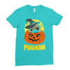 pugkin Ladies Fitted T-Shirt
