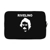 rivelino brazil 70s football world cup legend retro Laptop sleeve