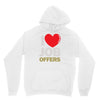 i love job offers Unisex Hoodie