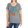 balance of power clearance Ladies Curvy T-Shirt