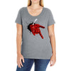 COOL SPIDER Ladies Curvy T-Shirt