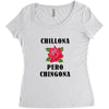 Chillona Pero Chingona Women's Triblend Scoop T-shirt
