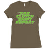 gas clutch shift repeat Ladies Fitted T-Shirt
