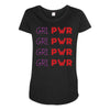 Grl Pwr Maternity Scoop Neck T-shirt