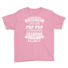 Super Cool Pop Pop Of A Freaking Awesome Grandson Youth Tee