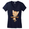 keep holding on Women's V-Neck T-Shirt