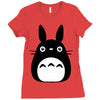 totoro Ladies Fitted T-Shirt
