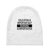 running is importanter Baby Beanies