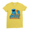 Me Just Here Fore The Cookies Ladies Fitted T-Shirt