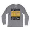 saturday sunday shitday Long Sleeve Shirts