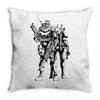 cable and deadpool Throw Pillow
