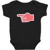 look late Baby Bodysuit