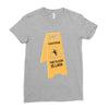 the floor is lava Ladies Fitted T-Shirt