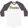 planetary chatter vectorized 3/4 Sleeve Shirt