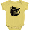 how to train your human Baby Bodysuit