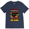 gildan  big bang theory lyrics 2, ideal gift, birthday present V-Neck Tee