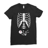 pregnant halloween costume Ladies Fitted T-Shirt