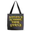 Satans School For Girls Tote Bags