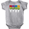 reservoir turtles Baby Bodysuit