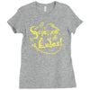 science rules! Ladies Fitted T-Shirt