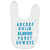 alphabet abc elemno Baby Bibs