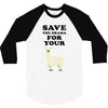Save The Drama For Your Lama 3/4 Sleeve Shirt